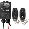 DieseRC Interruttore Di Telecomando Del Motore CC Senza Fili Controller Ricevitore Relè CC 12V-80V 10A, Inversione Di Polarità For Telecomando Controllo Motore