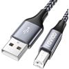 RAVIAD Cavo Stampante USB 2.0 [2M] Cavo USB Tipo A Maschio a Tipo B Maschio