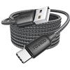 RAVIAD Cavo USB Type-C, Cavo USBA a USBC Lungo 3.1A Ricarica Rapida [3M]