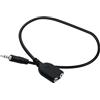 Mcbazel Surecom 3.5mm Kenwood Earpiece Adaptor for IOS/Android Cellphone to Walkie-Talkie