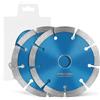Flintronic Disco Da Taglio Diamantato, Taglio Secco, 2pz-115mm（Blu）