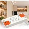 KSIBNW Trasformatore 220V 12V Alimentatore LED 5A, Driver Convertitore AC 220V a DC 12V 5A 60W Adattatore Trasformatore Costante Tensione Slim Trasformatori per LED Lampade, Striscia, Lampadine