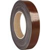 KS24 Products Gaffer Tape - Nastro adesivo in tessuto di alta qualità, ampia scelta di colori e larghezze, altamente adesivo e rimovibile/marrone, 12 mm x 50 m