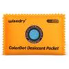 wisedry 100 g Confezioni pacchetti di essiccante in gel di silice ricaricabili con indicazione del colore, assorbitori di umidità per valigie, cassaforte, filamenti 3D, elettronica