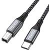 RAVIAD Cavo Stampante USB C [1M] Cavo USB 2.0 B a USB C per Stampante