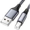 RAVIAD Cavo Stampante USB 2.0 [1M] Cavo USB Tipo A Maschio a Tipo B Maschio