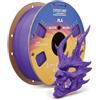 OVERTURE Filamento PLA 1.75mm, 1kg Bobina(2.2lbs), Precisione Dimensionale +/- 0.02 mm, per Stampante 3D (Viola)