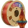 OVERTURE Filamento PLA 1,75 mm Radiant Rainbow 1 kg Rapido