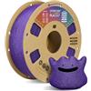 OVERTURE Filamento PLA 1,75 mm Viola Sparkle 1 kg Rapido