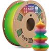 OVERTURE Filamento PLA 1,75 mm Christmas Prism 1 kg Rapido