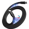 Magtame Cavo magnetico da USB C a USB C da 1 m, 60 W, cavo di ricarica rapida di tipo C, organizzato anti-angolo, piatto intrecciato