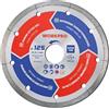 WORKPRO Dischi Diamantati 125mm, Disco Diamantato Ultra Sottile per Taglio di Piastrelle, Gres Porcellanato e Ceramica