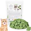 OSDUE 100g Gatta Liofilizzato,Erba Bastoncini da Masticare per Gatti