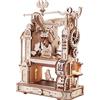 ROKR Puzzle 3D in Legno Kit di Modelli Modellismo da Costruire Adulti, Macchina da Stampa Classica Ingranaggi Meccanici, Regali di Compleanno di Natale, 303 Parti, LK602