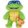 Mattel Tartaruga Ninja 20 cm - Turtle Tot Leonardo, giocattolo morbido d'azione dai 3 anni in su