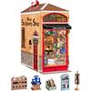 Rolife Book Nook per Adulti, Cartoleria Saggezza Puzzle 3D luce LED