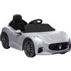AIYAPLAY Macchina Elettrica per Bambini 3-5 Anni 12V Maserati Grigio