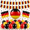 TK Gruppe Timo Klingler Set di decorazioni XXL per i tifosi della Germania con oltre 50 pezzi per i Mondiali di calcio del 2026