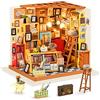 Rolife - Kit per casa delle bambole in legno artigianale, per fai da te, giocattolo per donne, adulti, adolescenti, modellino da assemblare, ambiente libreria