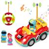 Pup Go Macchina da Corsa RC Cartoon per Bambini 18 Mesi+ con Musica e Luci