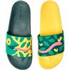 Dedoles Ciabatte Donna e Uomo Bambini Sandali Spiaggia Piscina Design | PVC sicuro, antiscivolo, suola sagomata, spiaggia piscina città, leggero, regalo, patatine fiori volpe lama, sandali estate
