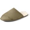 Amazon Essentials Pantofole Comode Uomo, Verde Oliva Scuro Micro Scamosciato, 43 EU