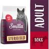 Smilla Multipack risparmio! 2 x 10 kg Smilla Crocchette per gatti - Adult Sterilised con Manzo