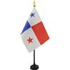 AZ FLAG Bandiera da Tavolo Panamá 15x10 cm Poliestere 100D Base Plastica
