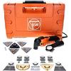 FEIN Multimaster MM 500 Plus Top, Utensile multifunzione con 30 accessori, Motore FEIN da 350 W, Sistema antivibrazioni, Attacco Portautensile StarlockPlus, Sistema di serraggio rapido