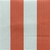 Carillo Tenda da Sole con Anelli 150x290 cm per Esterno Righe Art. Sophia M876 Arancione