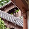 Wetsfgdg Catena da Pioggia Antica per Giardino,3mFacile da Installare,Elegante,Adatto per Ville, Giardini, Templi, Terrazze di Ristoranti/3m(10ft) Marrone-A