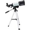 Cryfokt Telescopio Astronomico Monoculare con Ingrandimento 150X con