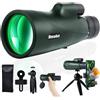 NEYLANG BAK-4 - Telescopio monoculare 10-30X50 HD, con zoom prisma e messa a fuoco, per adulti, con adattatore per smartphone e treppiede, portatile, per caccia, escursionismo, osservazione di stelle e