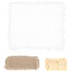 Abaodam Newborn Photography Wrap Coperta Avvolgente in Fibra di Poliacrilico, Bianco, per Ragazzo Ragazza, Accessorio Fotografico per Casa e Altre Occasioni, Stile Chic alla Moda