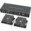 VPFET Splitter HDMI Extender 1 in 2 Out Over Cat5e o 6 Adattatore Ethernet fino a 165FT HD1080P60Hz con supporto loop Impostazioni copia EDID HDCP