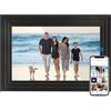Xixi Vision Uhale - Cornice digitale touch screen ad alta definizione da 10,1 pollici, memoria da 16 GB, con funzione di rotazione automatica.