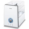 Beurer LB 88 Umidificatore d'Aria, Bianco, con 3 livelli di riscaldamento dell'acqua attivabili e inserti anticalcare, per ambienti fino a 48 m²