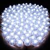 PESLNG Mini Luci LED per Palloncini - Luci decorative LED per palloncini e lanterne di carta - A batteria, non lampeggianti - 100 pezzi, Bianco freddo
