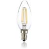 Ideal Lux 10 Lampadine Led Oliva E14 4 Watt 3000K 430 Lm Cri 90 Trasparente