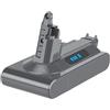 EAFRJQCVNL Sostituzione della batteria dell'aspirapolvere senza fili, compatibile con Dyson, capacità della batteria V10 25,2 V 2300 mAh-6800 mAh compatibile con V10 Animal/Absolute Fluffy(6800mAh)