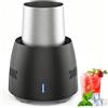 Generic Bicchiere Portatile a Raffreddamento Rapido | Mini Refrigerazione Portatile Rapid Cup Cooler, Frigorifero da Tavolo a Raffreddamento Rapido per Singola Bottiglia(black)