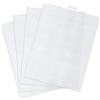 SAVITA 4 Pezzi Fogli di Schermo a Rete in Plastica, 14 CT Tela di Plastica a Rete Trasparente per Ricamo Plastic Canvas Punto Croce per Artigianato Fai-Da-Te Progetti all'Uncinetto (28x21cm)