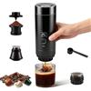 Eirolace Macchina da caffè portatile 3-in-1 con batteria - 20 bar, estrazione fredda/calda, compatibile con capsule e caffè macinato, 7800 mAh USB-C, mini macchina da caffè per campeggio, auto, ufficio e