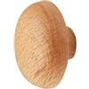 Sharplace Appendiabiti Da Parete in Legno Appendiabiti Multiuso Decorativo con Pomello per Cassetti per Bagno, Ingresso, Camera Da Letto, Casa, Dormitorio, Cerchio