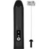 Generic Montalatte portatile - Frusta elettrica ricaricabile tramite USB, bacchetta da cucina, frullatore portatile per caffè, latte, cioccolata calda, frullati, bevande, casa, viaggi, bar