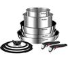 Tefal Ingenio Emotion - Set di pentole da 10 pezzi, in acciaio inox, salvaspazio, versatile, adatto al forno, adatto a induzione