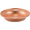 XIUsheUA Vassoio Martellato Ciotola for offerte sacre in rame | Decorazione Decorazione del vassoio dell'acqua for la casa(1pc 13cm)