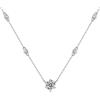 Maison Dianie Collana con diamante in argento Sterling 925, ciondolo Moissanite 1 carato con certificato GRA regalo di compleanno donna