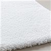Sonive Tappeto da Bagno Antiscivolo 40x60cm, Antiscivolo, Bianco