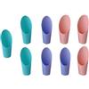 Abaodam Set 9 Pezzi di Pala da Giardino in Plastica per Secchio Riutilizzabile Colore Casuale